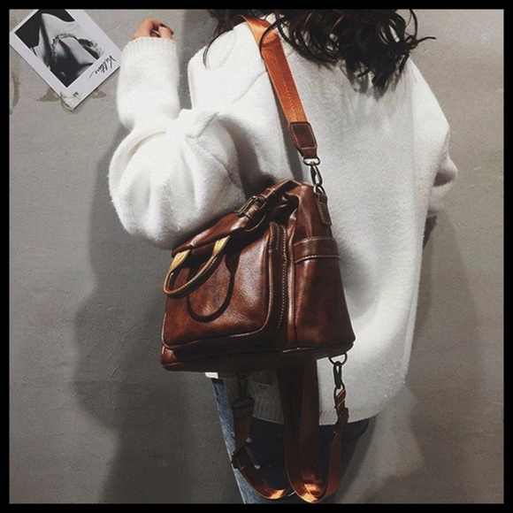 NEW EDISON Multi Function Backpack Shoulder Bag - Picture 6 of 8